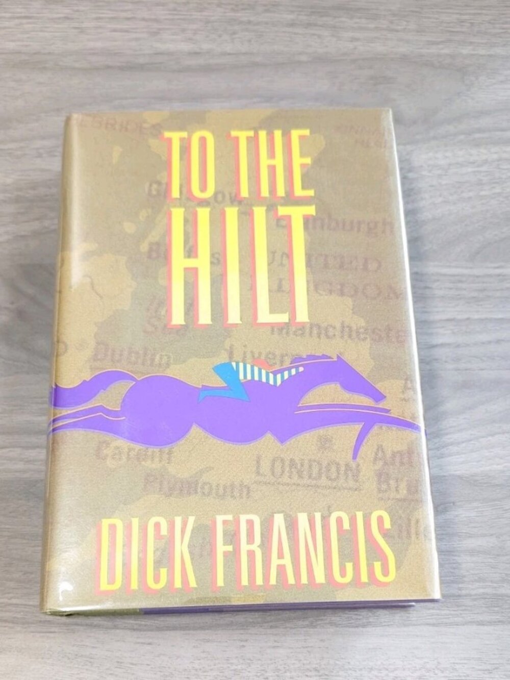 TO THE HILT by Dick Francis 1996 HC/DJ ~ 1st Edition 1st Printing